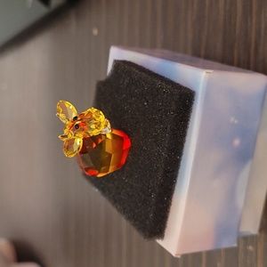 Swarovski crystal cow